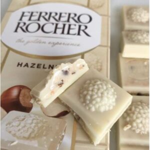 Ferrero Rocher White Chocolate Haselnuss 90g - Image 2